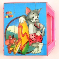 Kocka Kirakós Játék Disney-figurákkal, Saját Dobozában - Sonstige & Ohne Zuordnung