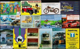 1983-2015 25 Kártyanaptár, Közlekedési Témákkal (pl.:  BKV, GYESEV...stb.) - Werbung