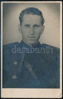 Cca 1948 ÁVH-s Katona Fotója, 13×9 Cm - Altri & Non Classificati