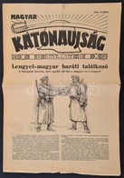 1939 Magyar Katonaújság. II. évf. 13. Szám., 1939. Március 26., 'Lengyel-magyar Baráti Találkozó.', Szerk.: Vitéz Rózsás - Sonstige & Ohne Zuordnung