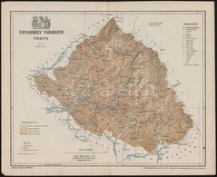 Cca 1890 Erdély, Udvarhely Vármegye Térképe. Posner Károly. 29x23 Cm - Andere & Zonder Classificatie