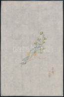 Cca 1900-1950 Fenghuang Madár, Kínai Fametszet, 21×14 Cm - Ohne Zuordnung