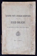 A Katasteri Tiszta Jövedelem Kiszámítására Szolgáló Segéd-táblázat. 1600 Négyszögöles Katasteri Holdak Után Számítva. Bu - Ohne Zuordnung