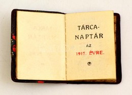 1917 Tárcanaptár Az 1917. évre, 4,5x3,5 Cm - Ohne Zuordnung