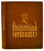 1933 Deutschland Erwacht Gy?jt?album Hitler Hatalomra Kerülésének Történetét ábrázoló Cigarettacímkékkel. Nem Komplett,  - Ohne Zuordnung