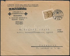 1934, 1941 A Nyilas Magyarság C. Hetilap Két Levélborítékja - Ohne Zuordnung