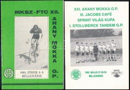 1983-1992 Ferencvárosi Torna Club Két Kiadványa + Levél Fejléces Papíron - Ohne Zuordnung