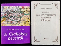 Két Könyv A Csallóközr?l: 

Püspöki Nagy Péter: A Csallóköz Neveir?l. Gy?r, 1989, Gy?r-Sopron Megye Levéltára. Kiadói Pa - Unclassified