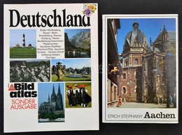 2 Db Német útikönyv: Stephany, Erich: Aachen. München - Berlin, 1983, Deutsche Kunstverlag. Vászonkötésben, Papír Véd?bo - Ohne Zuordnung