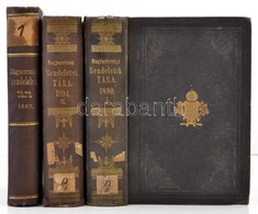 Magyarországi Rendeletek Tára. I. évf. 1867. (3. Kiadás.), XXI. évf. 1890. I. Kötet., XXVIII. évf. 1894. II. Kötet. Bp., - Non Classificati