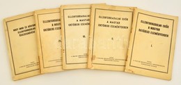 Ellenforradalmi Er?k A Magyar Októberi Eseményekben I-IV+Nagy Imre és B?ntársai Ellenforradalmi összeesküvése. Bp.,é.n., - Ohne Zuordnung