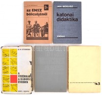 5 Db Különféle Katonai Témájú Könyv: Berezskov, V. M.: Az ENSZ Bölcs?jénél (Bp., 1976); Bogusz, Jan: Katonai Didaktika ( - Ohne Zuordnung