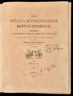 Ókori Hitéleti és M?vészeti Régiségek Képgyüjteménye. Segédkönyv A Történelem és Irodalom Szemléltet? Taníiásához. A Köz - Unclassified