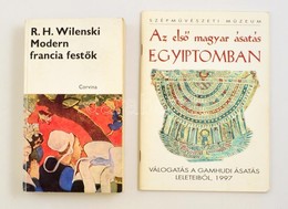 Modern Francia Fest?k. Bp., 1963, Corvina. + Az Els? Magyar ásítás Egyiptomban. Bp., 1997, Szépm?vészeti. Papíkötésben,  - Ohne Zuordnung