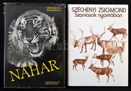 Széchenyi Zsigmond Könyvei, 2 Db:
Szarvasok Nyomában és Egyéb írások. Bp., 1979, Gondolat. Kiadói Egészvászon Kötés, Kia - Non Classés