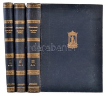 Közgazdasági Enciklopedia. 1-3. Köt. Szerk.: Szterényi József. Bp.,(1929) ,Athenaeum. Kiadói Aranyozott Egészvászon-köté - Ohne Zuordnung