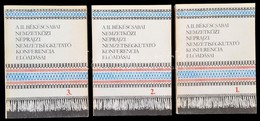 A II. Békéscsabai Nemzetközi Néprajzi Nemzetiségkutató Konferencia El?adásai I-III. Kötet. Szerk.: Eperjessy Ern?, Krupa - Ohne Zuordnung