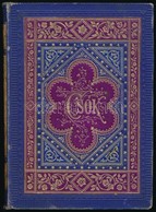 Dóczi Lajos: Csók. Bp., 1878, Ráth Mór, XVI+172+12 P. Második Kiadás. Kiadói Dúsan Aranyozott, Festett Egészvászon-kötés - Zonder Classificatie