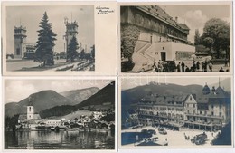 ** * 81 Db Régi Külföldi Városképes Lap (f?leg Olasz, Osztrák és Német) / 81 Pre-1945 European Town-view Postcards (main - Zonder Classificatie