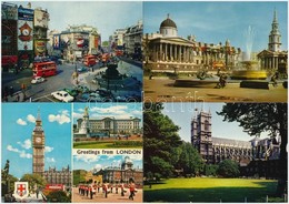 ** * 55 Db Modern Angol Városképes Lap / 55 Modern British Town-view Postcards - Unclassified