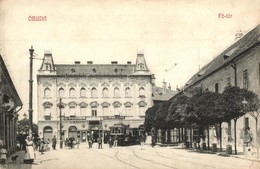 * T2/T3 Budapest III. Óbuda, F? Tér, Takarékpénztár, Reb Károly üzlete, Villamos (EK) - Ohne Zuordnung