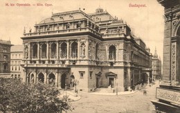 T2 Budapest VI. M. Kir. Operaház, Vendégl? és Borozó, Szerkeszt?ség. Divald Károly 200-1907. - Ohne Zuordnung