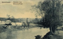 T3 Boksánbánya, Németbogsán, Bocsa; Berzova Vize. W.L. 1136. / Berzova Fluss / River Barzava  (EM) - Ohne Zuordnung
