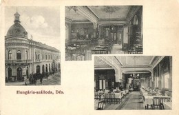 * T2/T3 Dés, Dej; Hungaria Szálloda, Bels?k / Hotel Hungaria, Interior (EK) - Non Classificati