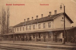 T2/T3 Érmihályfalva, Valea Lui Mihai; Vasútállomás. 727. Koch Géza Kiadása / Railway Station (EK) - Non Classificati