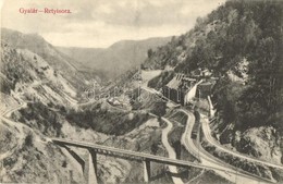 ** T1/T2 Gyalár, Ghelari; Retyisórai Bányavasút, Adler Fényirda 1907 / Retisoara Mine Railway - Ohne Zuordnung