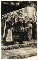 T2 1940 Kolozsvár, Cluj; Bevonulás, Horthy Miklós Beszéd Közben Feleségével, Purgly Magdolnával / Entry Of The Hungarian - Ohne Zuordnung