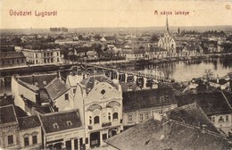 T2/T3 Lugos, Lugoj; Látkép, Híd. W. L. 153. / General View, Bridge (EK) - Ohne Zuordnung