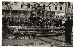 T2 1940 Marosvásárhely, Targu Mures; Bevonulás, Horthy Miklós és Purgly Magdolna / Entry Of The Hungarian Troops, Horthy - Ohne Zuordnung