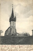 T3 Micske, Misca; Református Templom és Leányiskola / Calvinist Church, Girls' School (kis Szakadás / Small Tear) - Ohne Zuordnung