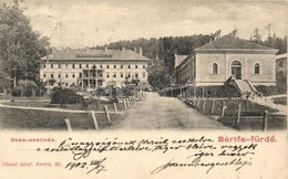T2/T3 Bártfa, Bardejov,  Bardejovské Kúpele, Bardiov;  Deák Szálloda. Divald Adolf 31. / Spa Hotel (EK) - Non Classificati