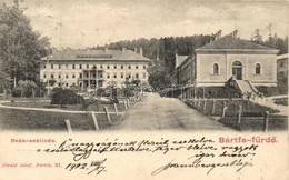 T2/T3 Bártfa, Bardejov,  Bardejovské Kúpele, Bardiov;  Deák Szálloda. Divald Adolf 31. / Spa Hotel (EK) - Non Classés