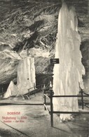 T2 Dobsinai Jégbarlang, Bels?, Oltár. Feitzinger Ede Kitüntetett M?kiadása 101. / Eishöhle Dobsina, Der Altar / La Grott - Unclassified