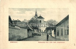 * T4 Korpona, Krupina; Bujkovszky Köz, Római Katolikus Templom. W. L. Bp. 4776. Kiadja Reviczky Frigyes / Catholic Churc - Unclassified