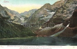 T2/T3 Tátra, Morskie Oko Ku Rysom / A Nagy Halas-tó A Tengerszem Csúcs Felé. Feitzinger Ede 1905. No. 840. / Der Große F - Non Classificati