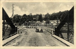 T2/T3 Szolyva, Svalova, Svaliava, Szvaljava; Utcakép, Híd, Automobil / Street View, Bridge, Automobile (EK) - Ohne Zuordnung