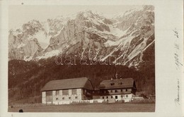 * T1/T2 1908 Ramsau Am Dachstein. Photo - Ohne Zuordnung