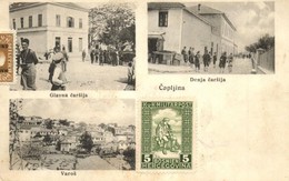 T2/T3 Capljina, Glavna Carsija, Donja Carsija, Varos / Street View, Mrcic Brothers' Shop, Bazaar, Market. TCV Card (EK) - Ohne Zuordnung