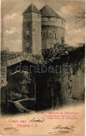 T3 1899 Stolpen, Coselthurm Der Schlossruin /  Castle Tower (fa) - Non Classificati