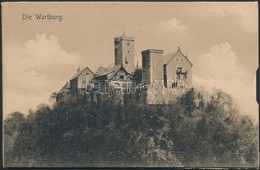 ** T2 Wartburg, Illustrierte Führerkarte, Druck Und Verlag Von Gebrüder Mader / Postcard With Pull-out Tourist Guide Boo - Non Classés