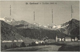 ** T1 Santa Gertrude Di Solda, St. Gertraud In Sulden (Südtirol); - Non Classificati