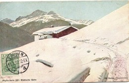 T3 Davos, Ob Davos, Phytin-Serie XXI. Rhatische Bahn, TCV Card (small Tear) - Non Classés