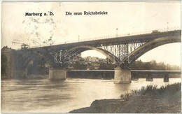 T2/T3 Maribor, Marburg A. D.; Die Neue Reichsbrücke / Bridge (EB) - Non Classificati