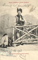 T2 Sárosvármegyei Népviselet, Bacsó Juhász A Siroki Járásban / Hungarian Folklore, Shepherd - Unclassified