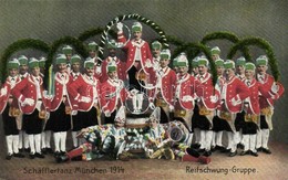 ** T2/T3 Schäfflertanz München 1914, Reifschwung-Gruppe / Barrel Makers Dance Group (EK) - Ohne Zuordnung