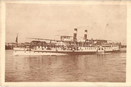 * T2 Szent Imre G?züzem? Oldalkerekes Személyhajó (exSas, ExFelszabadulás, ExIV. Károly) / Hungarian Passenger Steamship - Unclassified